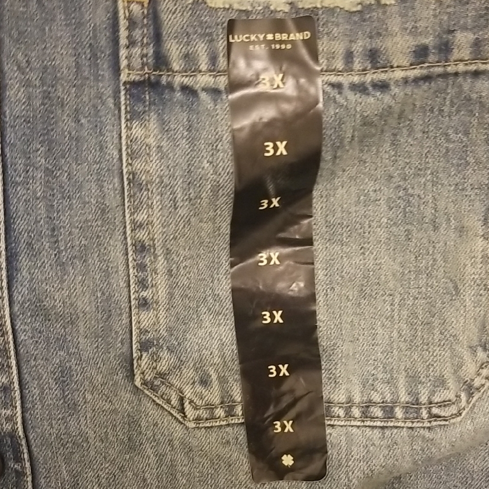 Nwt Lucky Brand Blue Denim Dress - Picture 9 of 14